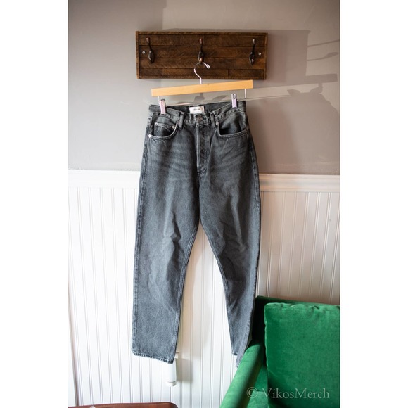 AGOLDE 90'S PINCH WAIST HIGH RISE STRAIGHT UNDERGROUND NEW - Picture 4 of 7